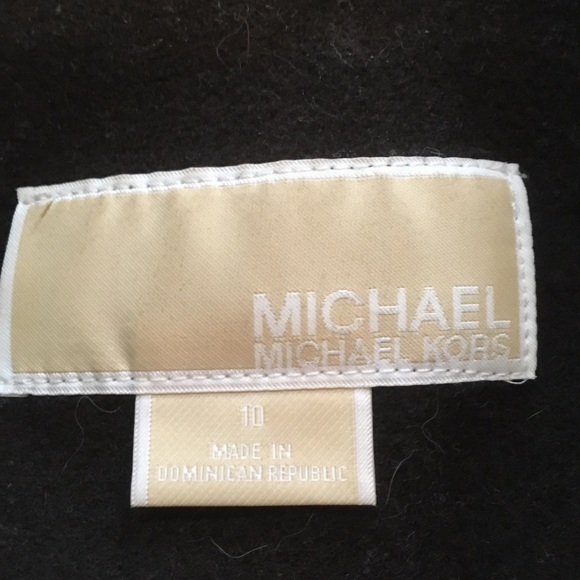 Coat Jacket Michael Kors brown Beautiful Like New 10 - Picture 5 of 5